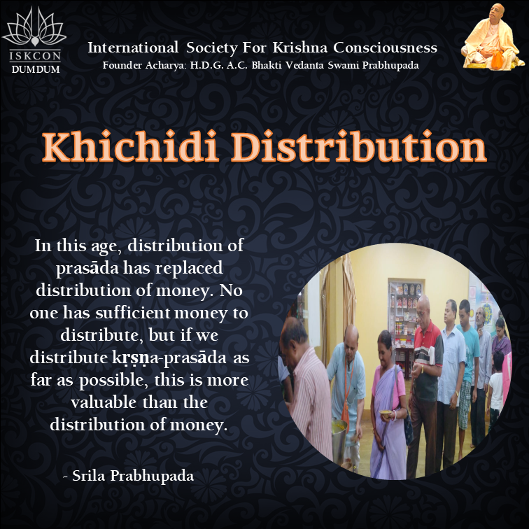 Khichidi-Distribution