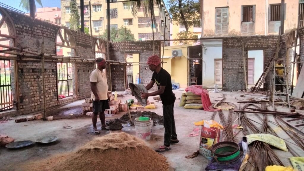 ISKCON-DumDum-Temple-Construction