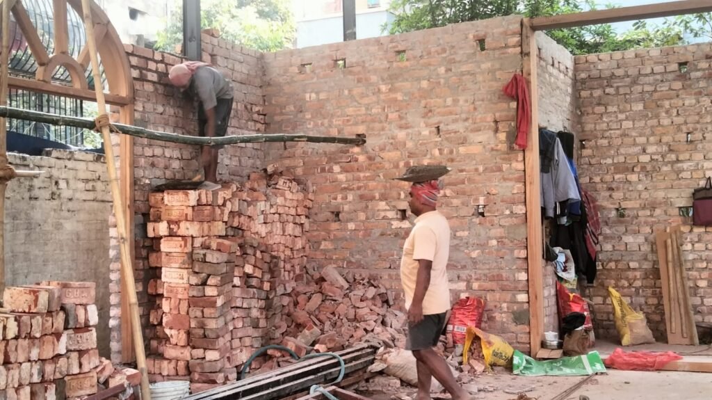 ISKCON-DumDum-Temple-Construction